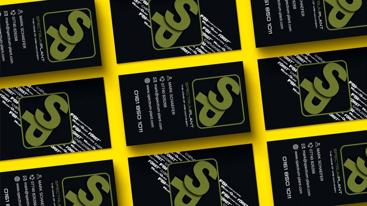 spectrum plant business card mock image