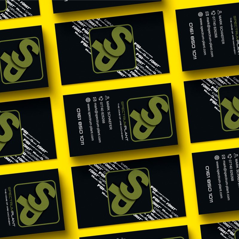 spectrum plant business card mock image