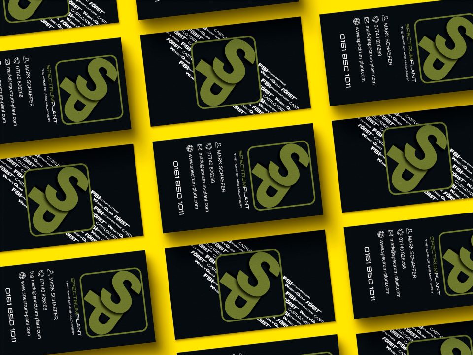 spectrum plant business card mock image