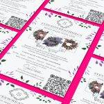 steve wreath decs A5 flyer mock image
